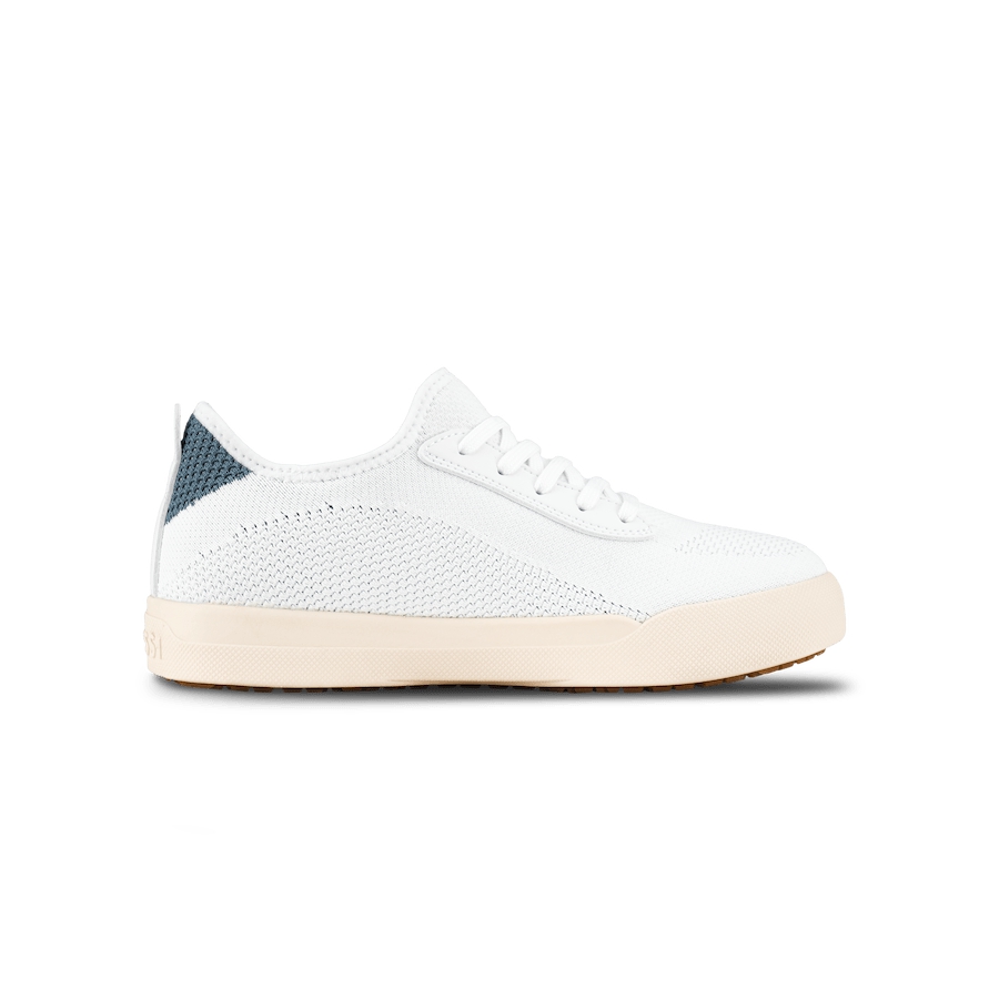 Baskets Vessi Weekend Limited Edition Blanche Bleu Homme|AUSX-08194829