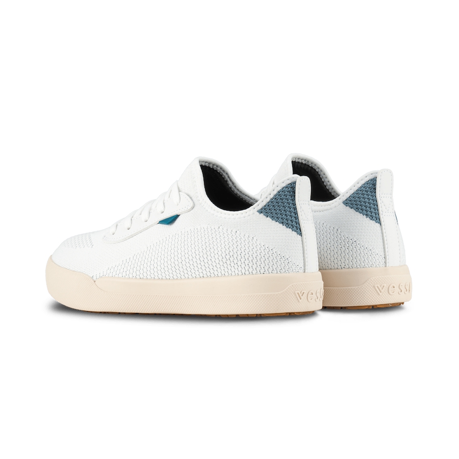 Baskets Vessi Weekend Limited Edition Blanche Bleu Homme|AUSX-08194829